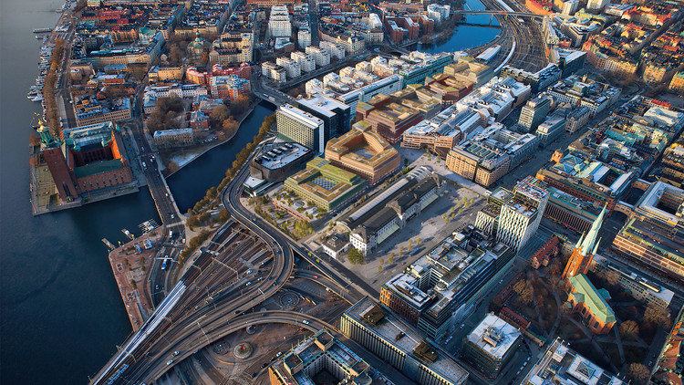Competition, Procurement and Bid Strategies for Architects, Stockholm Central Station Winning Project by Foster +Partners. Image Courtesy of Foster + Partners