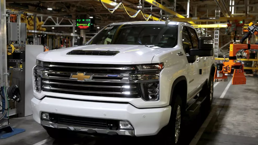 General Motors' Indiana plant is one of a few responsible for production of several popular truck models, including the Chevy Silverado and GMC Sierra.
