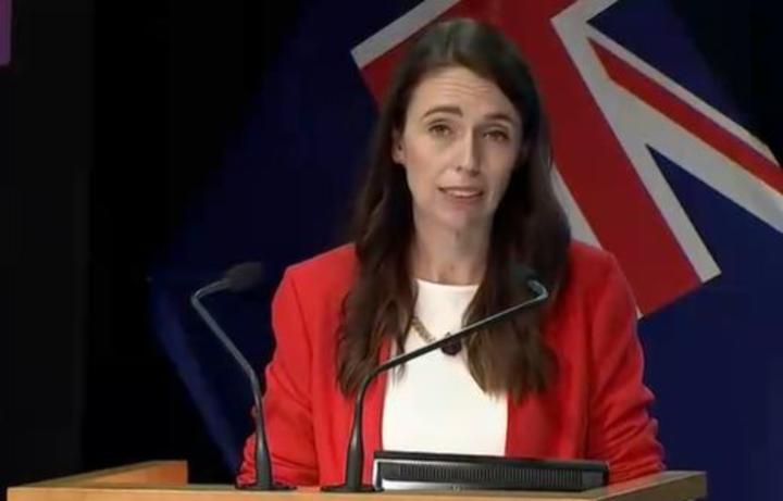 PM Jacinda Ardern announces Covid-19 restriction reduction decisions.