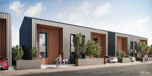Images of proposed new homes at Devonshire Park, Paignton