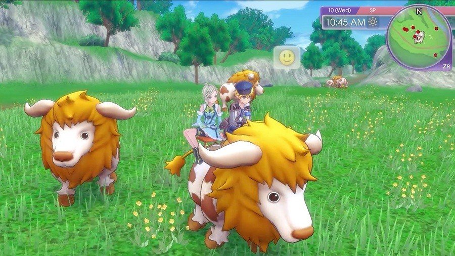 Rune Factory 5 Cow Riding