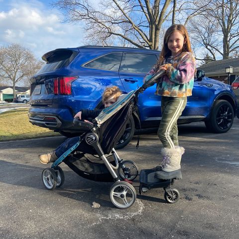 stroller glider board