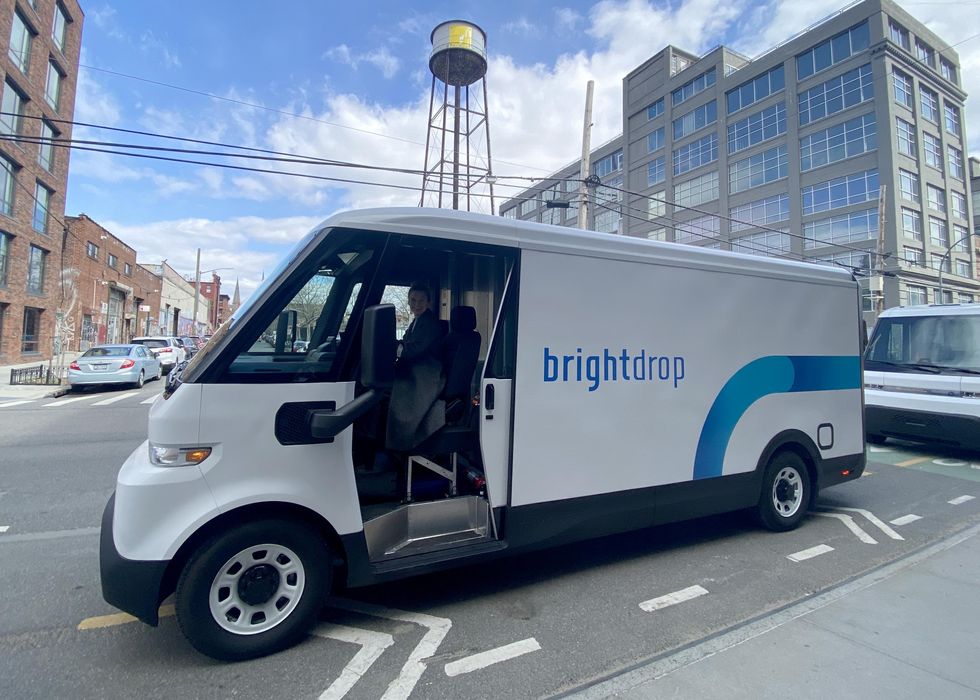 BrightDrop van