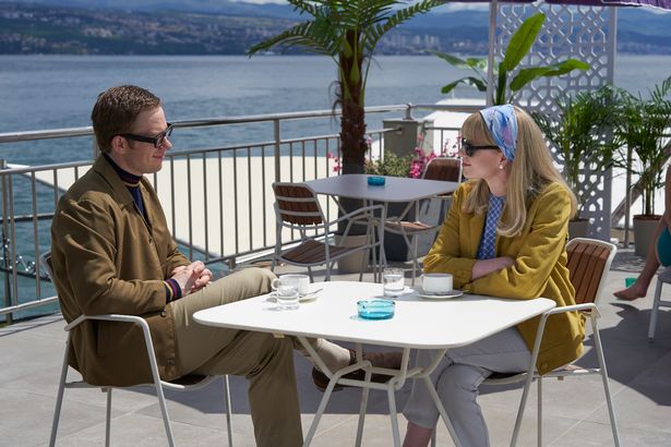 Joe Cole as Harry Palmer and Lucy Boynton as Jean