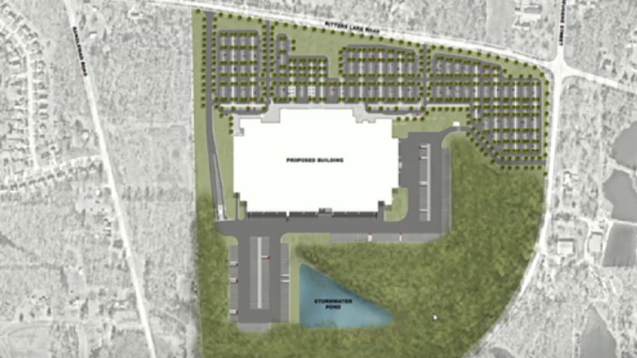 Amazon facility site plan