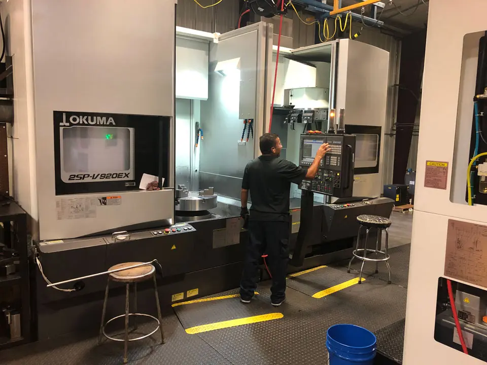 Precision Machining Group, worker, factory
