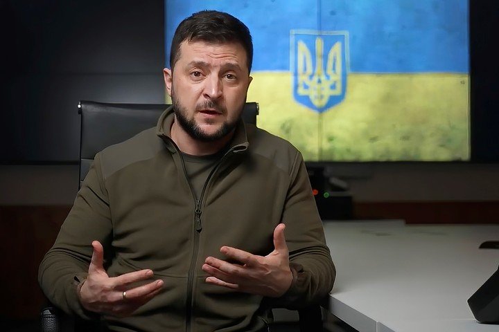 Ukrainian President Volodymyr Zelensky. AP Photo