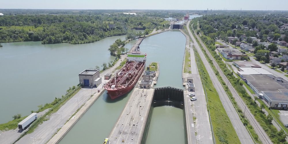 The St. Lawrence Seaway. (Photo: greatlakes-seaway.com)