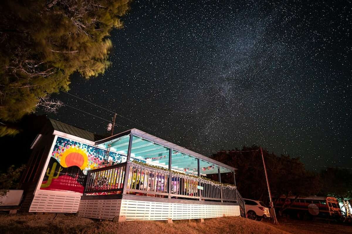 This home is located near Garner State Park outside of San Antonio. 