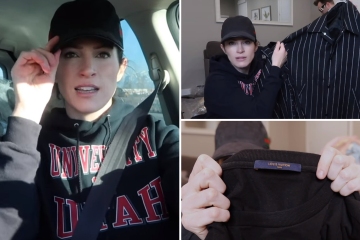 I bought a lost cargo pallet & bagged clothes from Louis Vuitton & Canada Goose