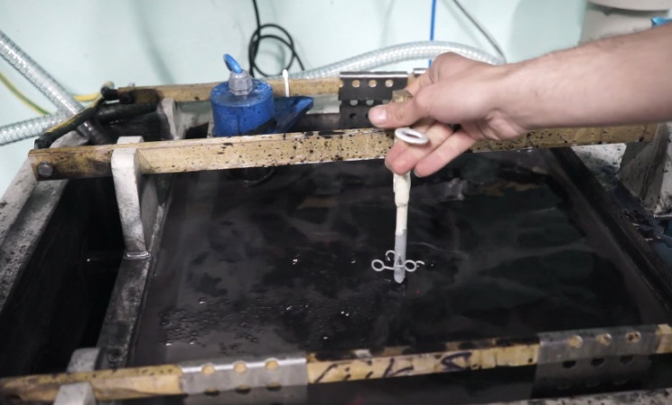 making glasses dipping