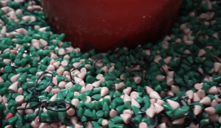making glasses vibrating polish