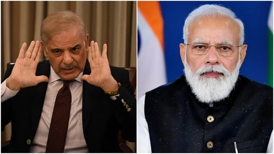 Pakistan prime minister Shehbaz Sharif and PM Narendra Modi.(PTI) Pakistan prime minister Shehbaz Sharif and PM Narendra Modi.(PTI)