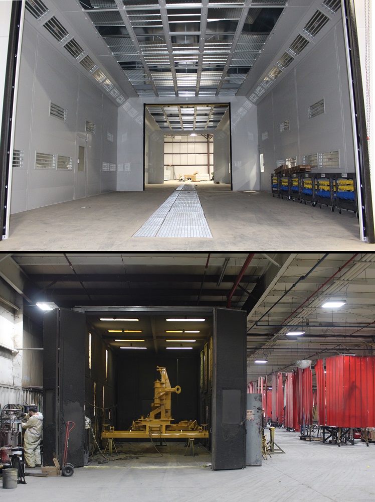 Bazooka Farmstar has a new paint booth.