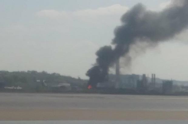 Runcorn and Widnes World: The scene of the fire (Image: Barry Furey)