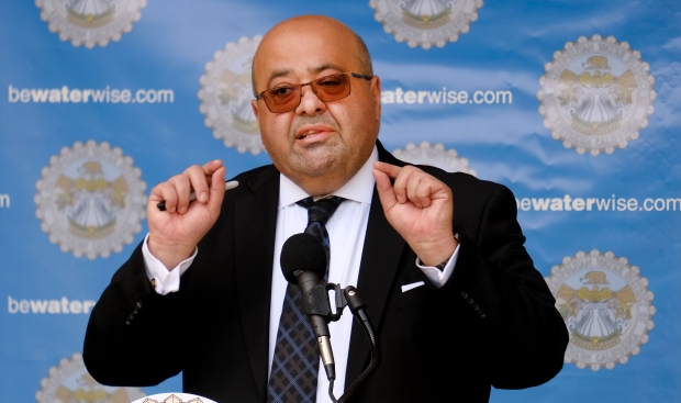 General Manager, Adel Hagekhalil, speaks about drought issues and new,...