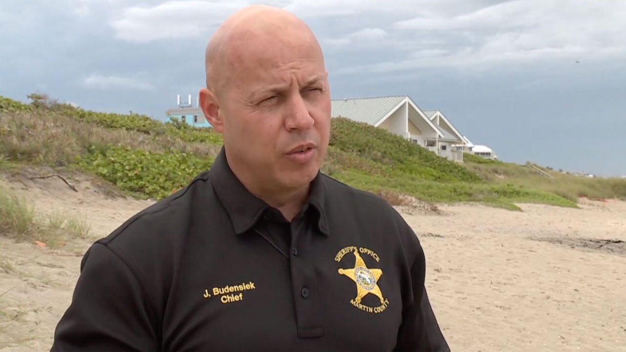 Chief Deputy John Budensiek discusses bonfires on beaches