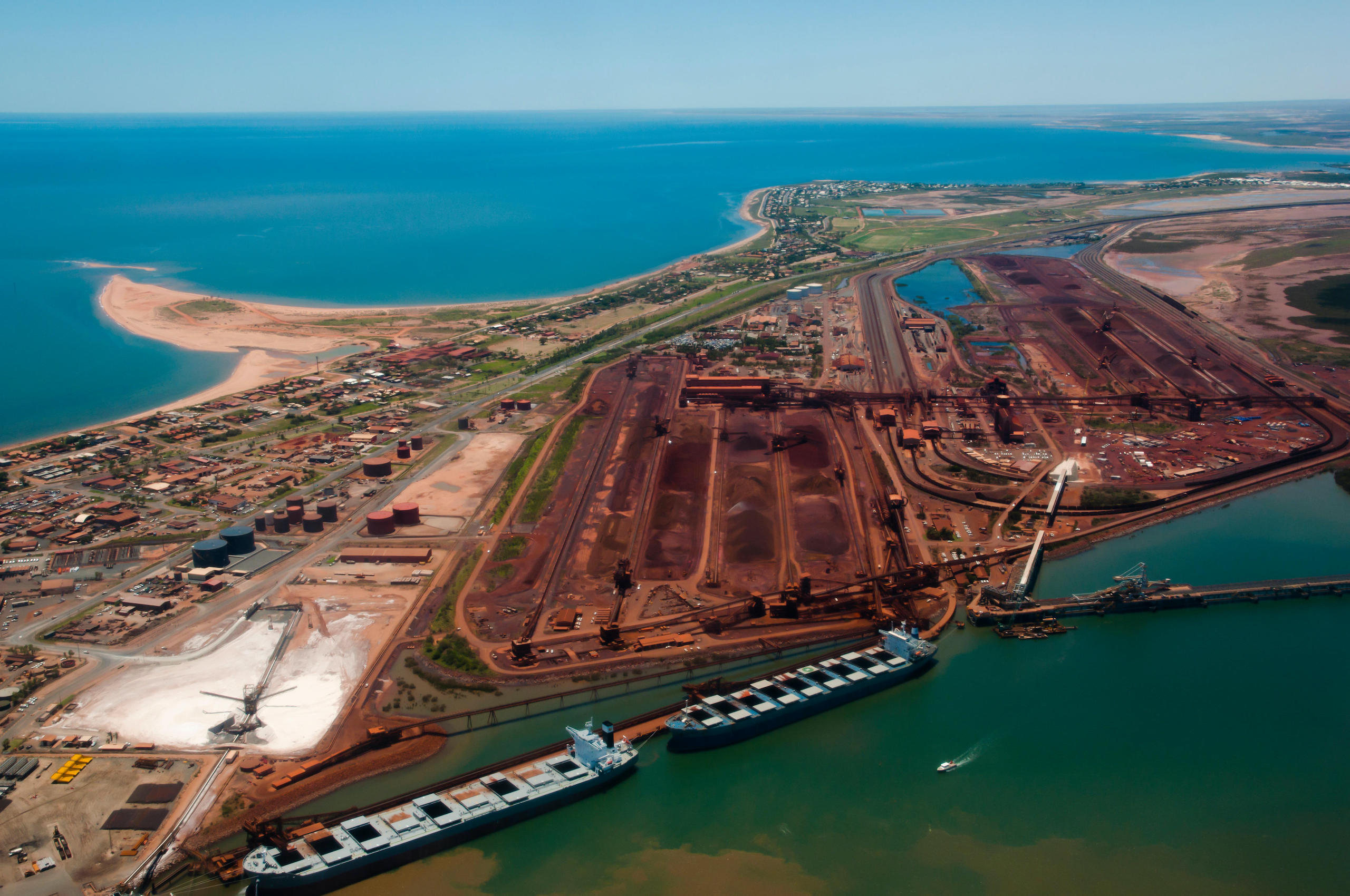 Iron mine in Australia