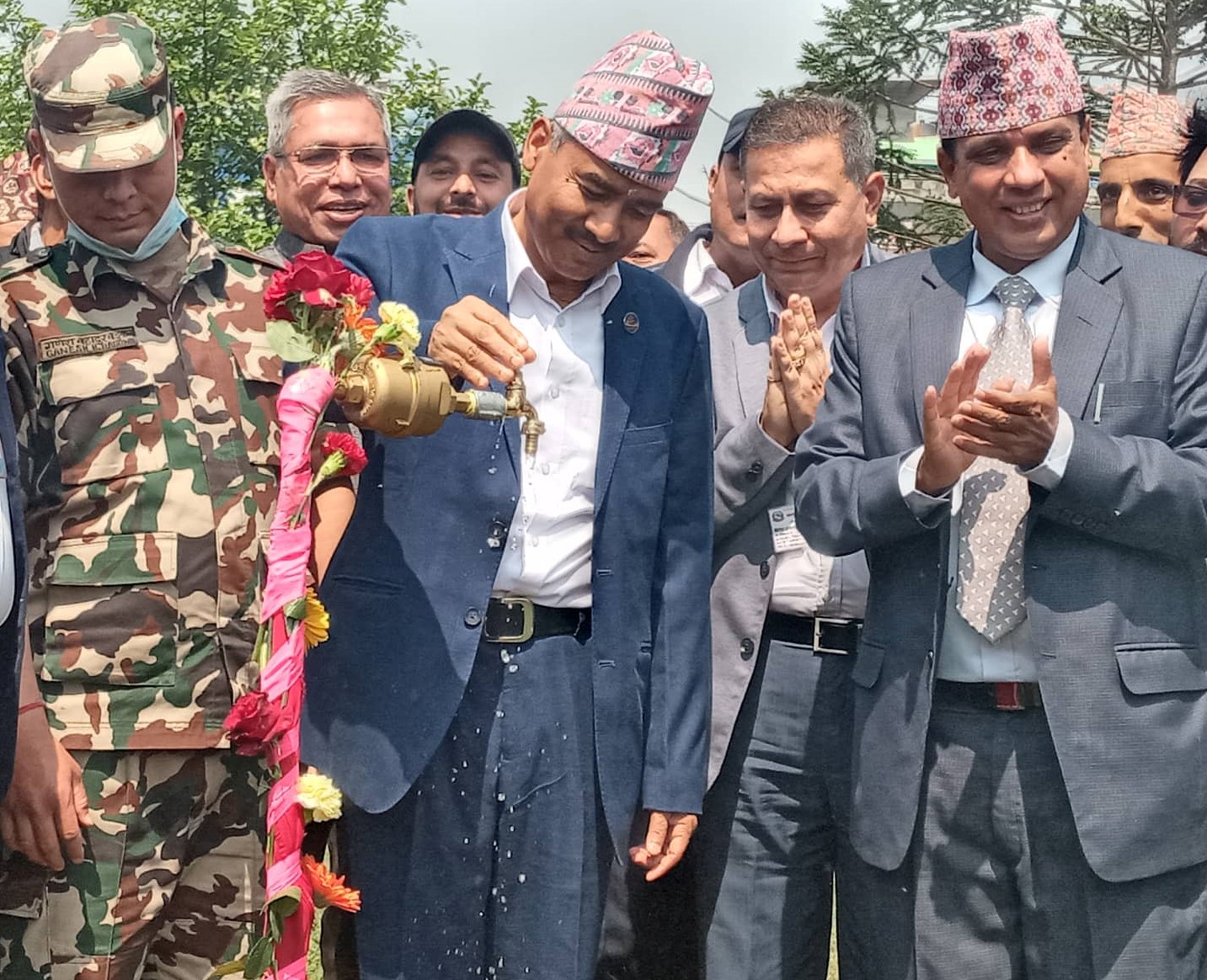 Distribution of Melamchi water resumes