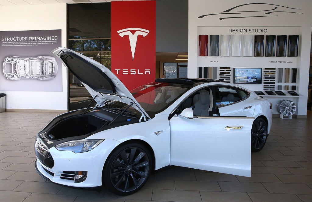 Tesla car