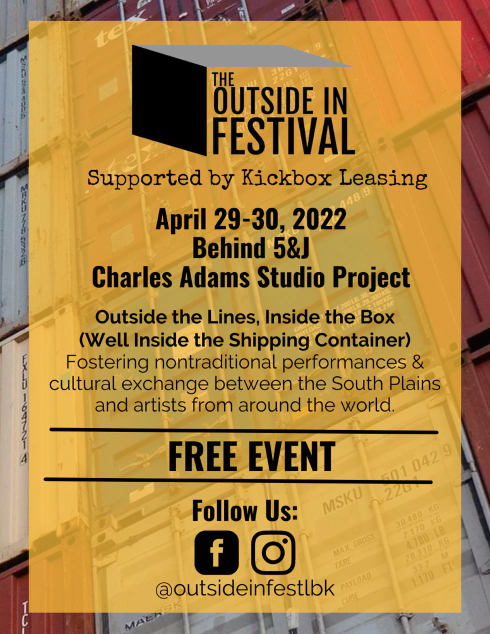 The Outside In Festival is coming to Lubbock this spring from April 29-30.