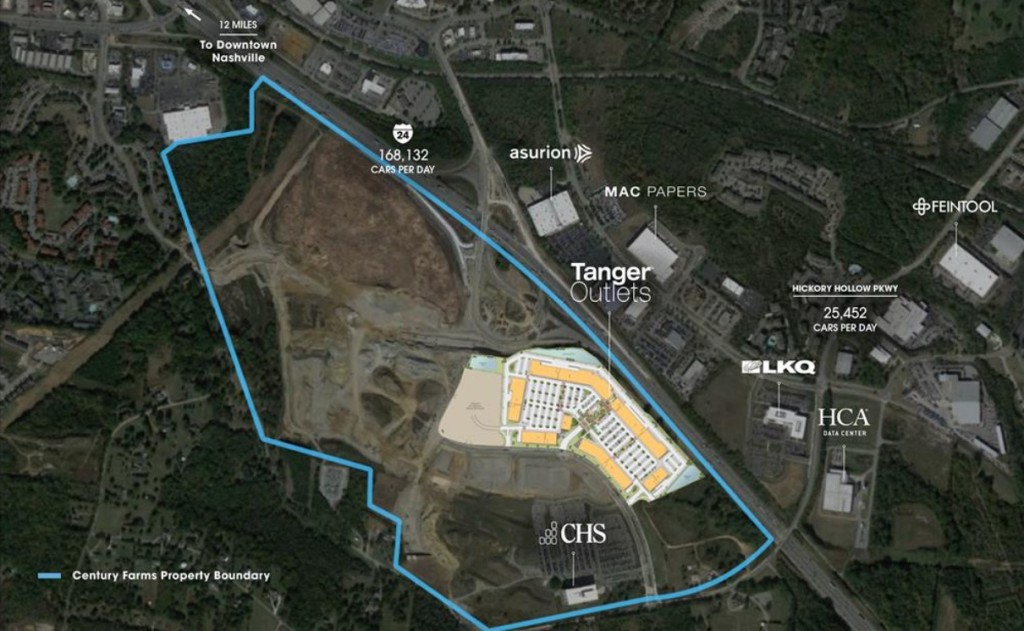 Tanger Nashville Project
