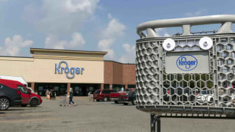 A picture of a Kroger (KR) shopping cart