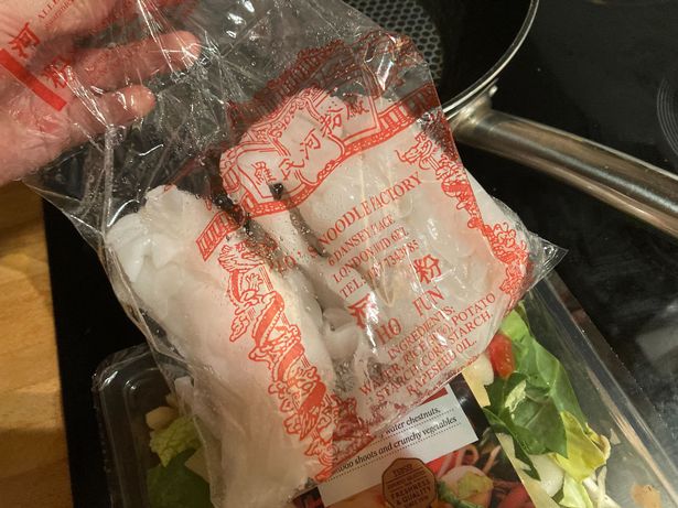 The noodles are sold at £1 per bag