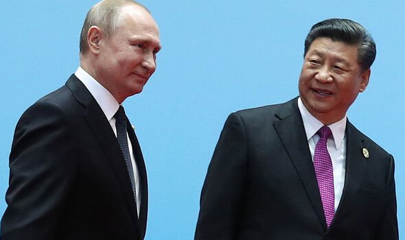 Vladimir Putin and Xi Jinping