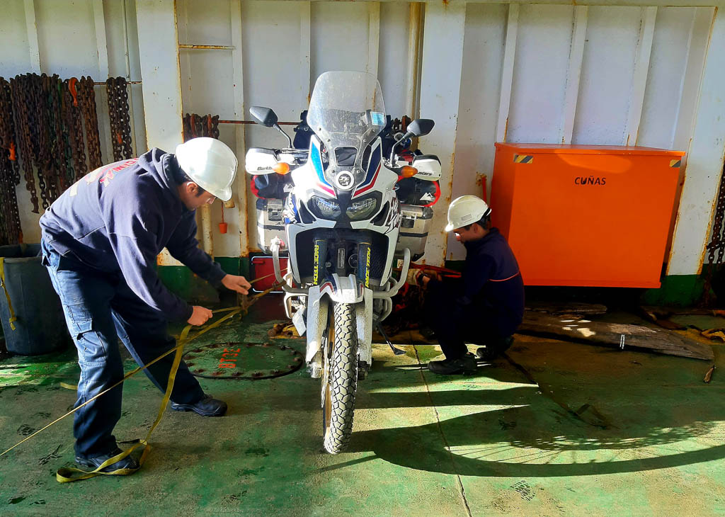 Crossing the Darien Gap on a motorcycle