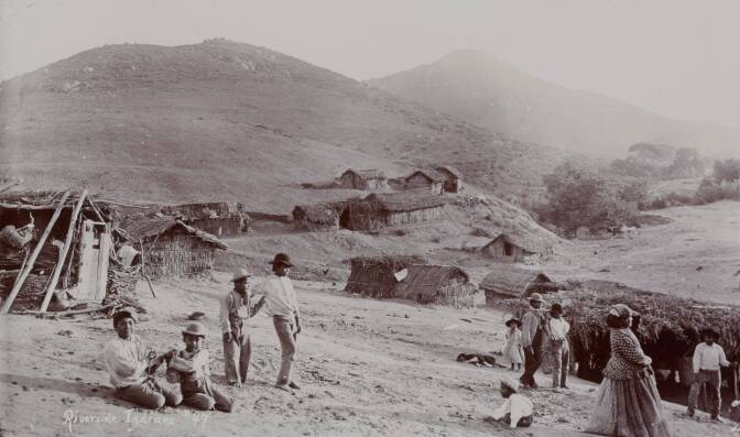 Cahuilla seasonal settlements.