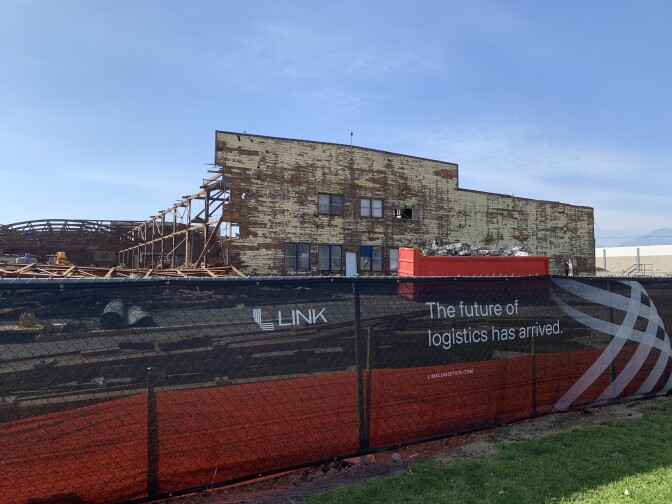 Development by Link Industrial includes the demolition of the 1942 U.S. Army warehouses.