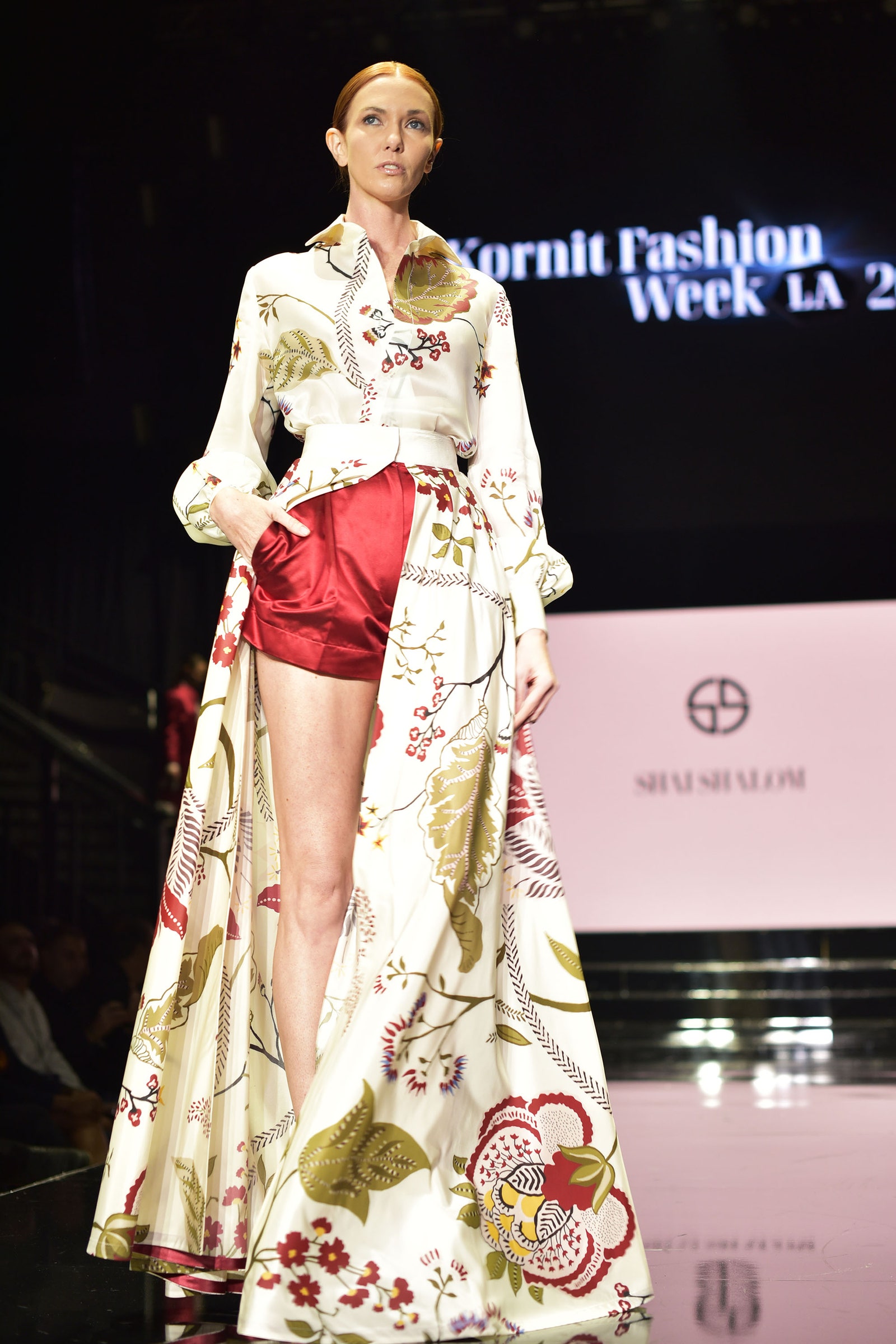 Image may contain Clothing Apparel Fashion Human Person Robe Evening Dress and Gown