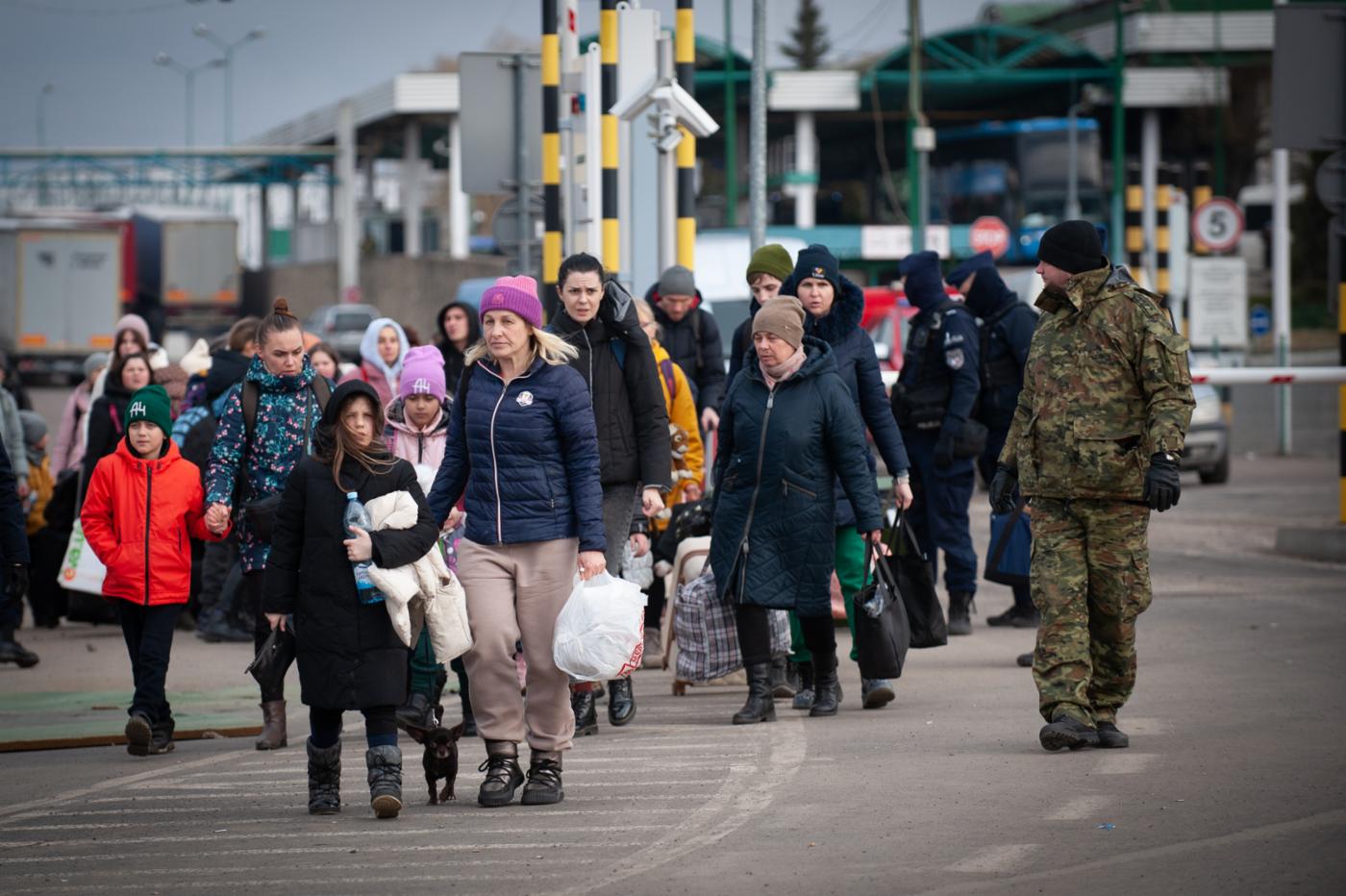 The current Ukrainian migrant crisis and the generous response from destination nations in Europe may encourage NATO member countries to examine and revise migration policies in general. Picture courtesy of the EU Observer