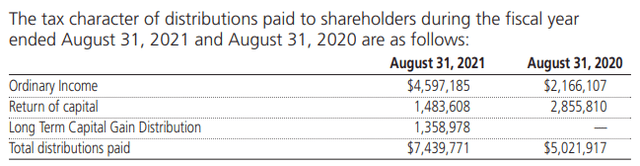 PCF Semi-Annual Report