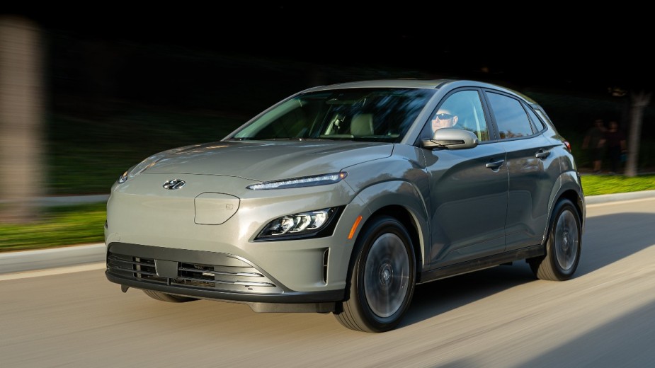 the 2022 hyundai kona, an EV that will be produced at the factory