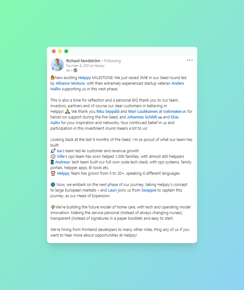Finnish Age Tech Startup Helppy is the New Concierge of Happiness