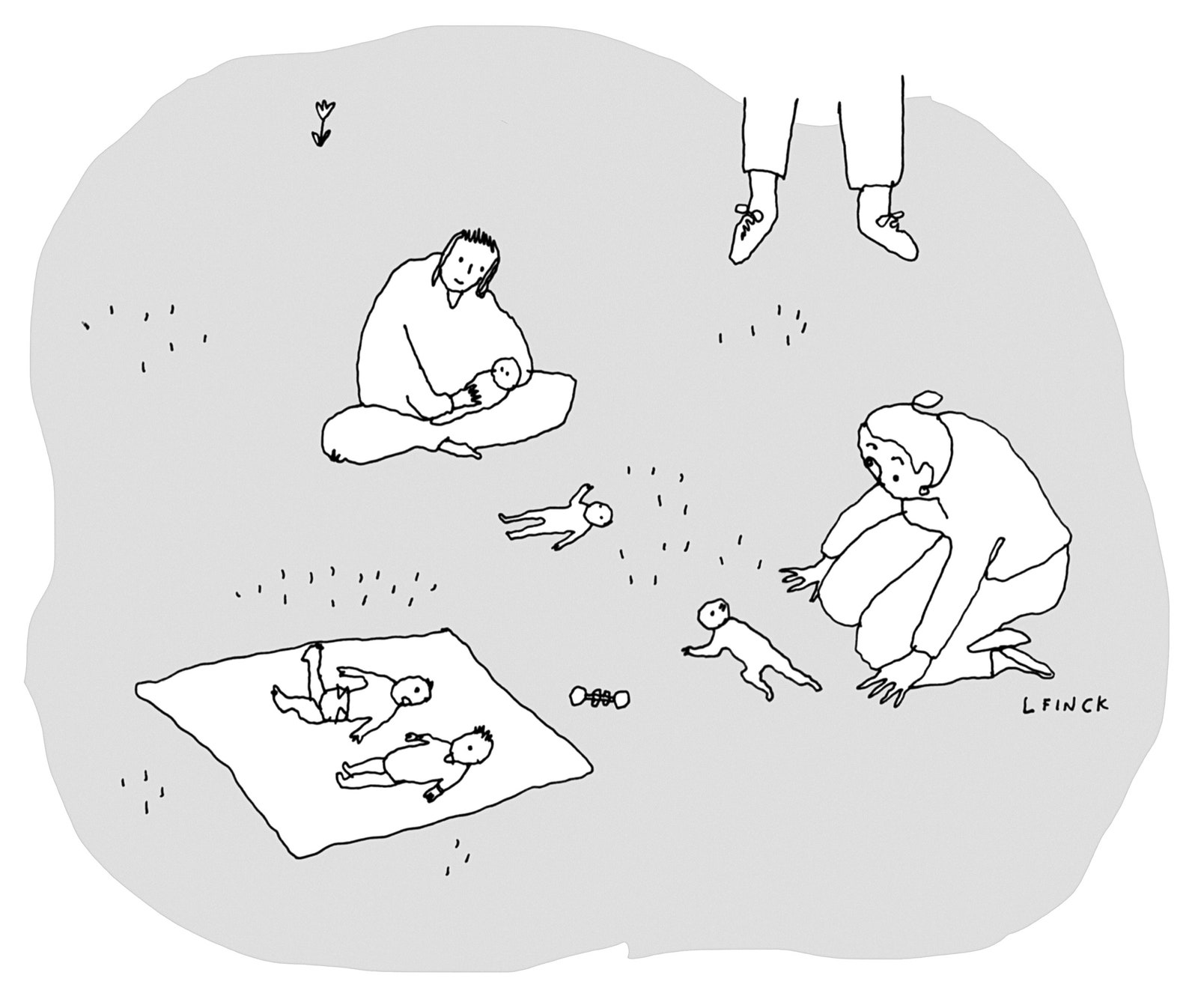 “All anyone ever talks about at these things is ‘Waah Im hungry and ‘Waah Im tired and ‘Waah I have gas. ”