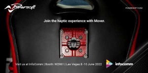 Powersoft showcases Dynamic Music Distribution and mover at InfoComm 2022