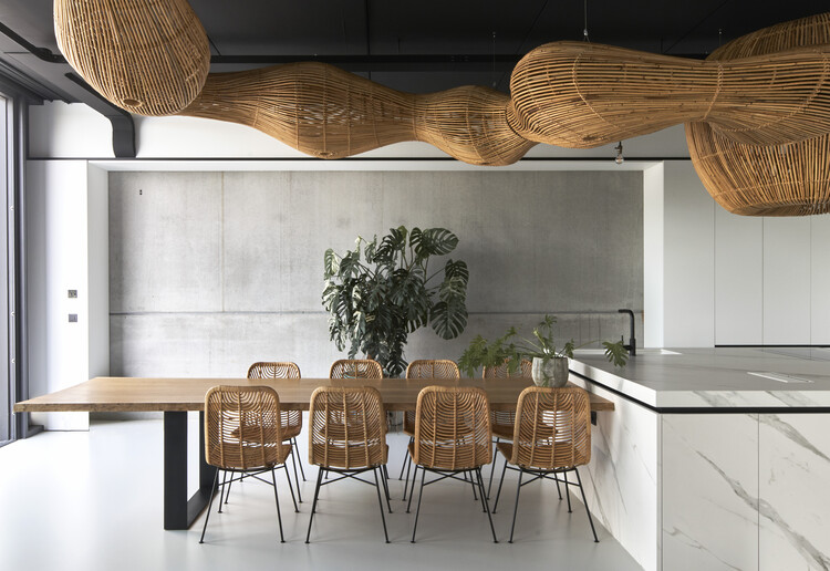 A Factory Face Lift / Enter Projects Asia - Interior Photography, Table, Wood, Countertop, Chair, Lighting