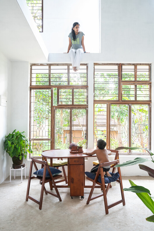 A Home Leftover / Ego Design Studio - Interior Photography, Dining room, Table, Windows, Chair