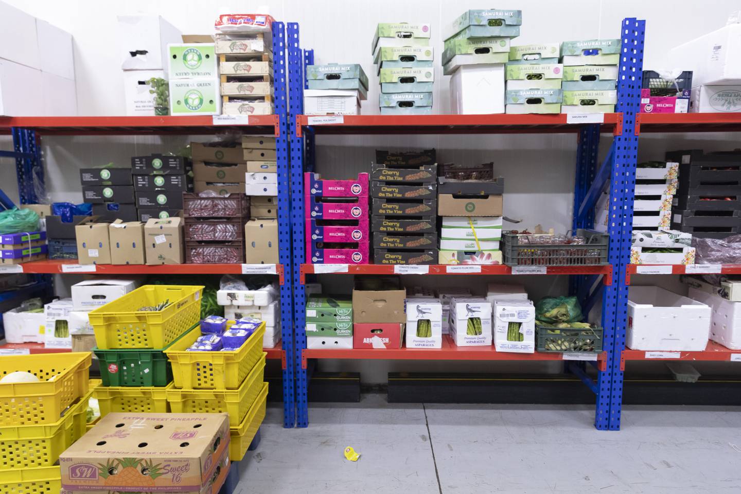 Right Farm sources fresh produce from more than 30 regional farms for its clients in the UAE. Antonie Robertson/The National
