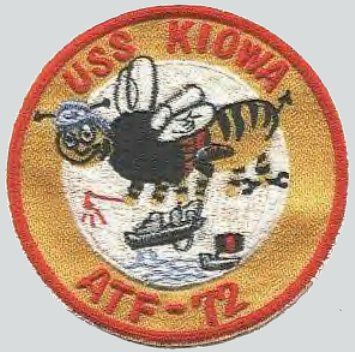 A patch worn by sailors who served on the USS Kiowa.
(Mike Smolinski/navsource.org)