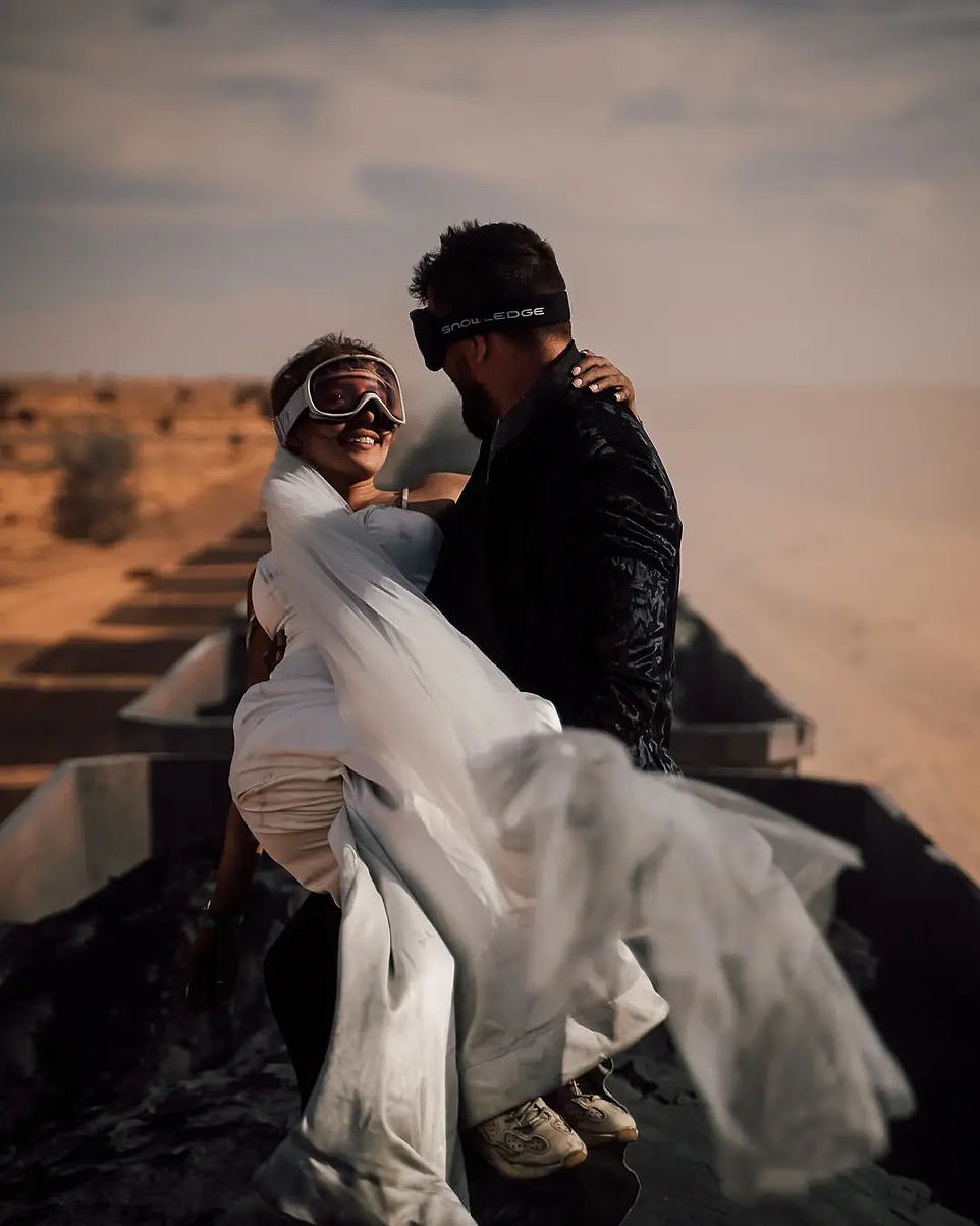 They wanted their honeymoon to be special and something they would remember for the rest of their lives