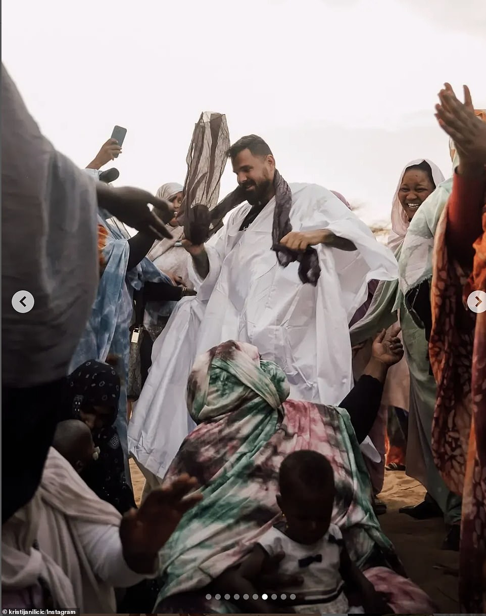 They were were dressed in local traditional wedding clothes, and it was a two hour dancing, drumming and singing experience