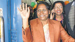 BJP state president Ashwini Sharma said his party has constituted a committee, under Union minister Rajnath Singh, to reach out to all parties, including the Congress, to seek support for the candidature of former Jharkhand governor Droupadi Murmu. (HT File)