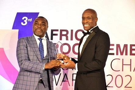 Patrick Afari General Manager For Supply Chain Management And General Services Adjudged Industry Personality Of The Year Patrick Afari General Manager For Supply Chain Management And General Services Adjudged Industry Personality Of The Year