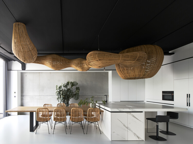 A Factory Face Lift / Enter Projects Asia - Interior Photography, Kitchen, Table, Chair, Countertop