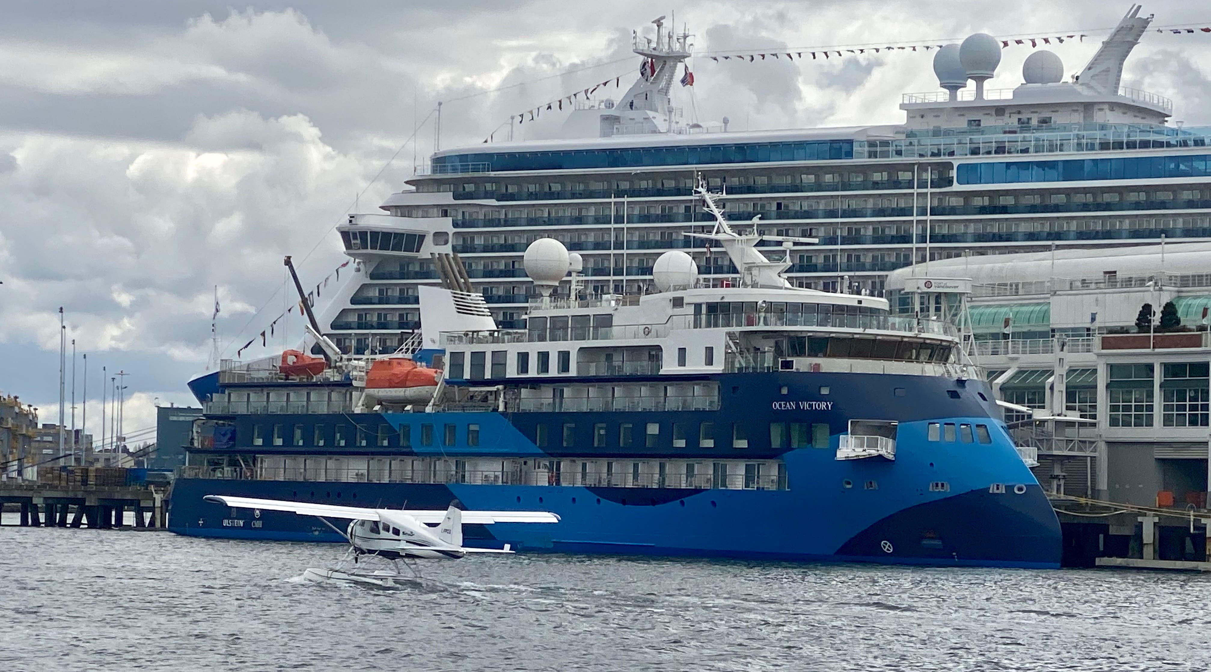 X-Bow on cruise ship Ocean Victory