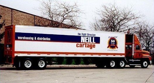 One of the trucks in the Neill Cartage fleet. (Photo: Neill Cartage)